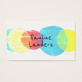 Colorful Grunge Geometric Shapes (Front)