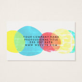 Colorful Grunge Geometric Shapes (Back)