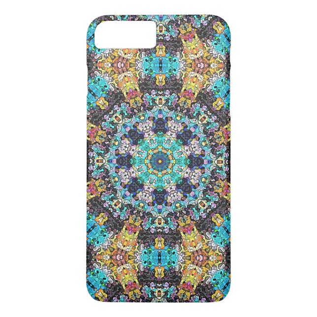 Colorful Grunge Mandala Case-Mate iPhone Case (Back)