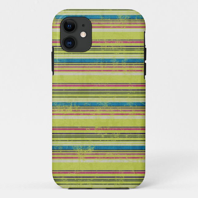 Colorful Grunge Stripes iPhone 5 Case (Back)
