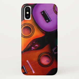 Colorful Guitars iPhone X Case