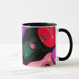 Colorful Guitars Mug