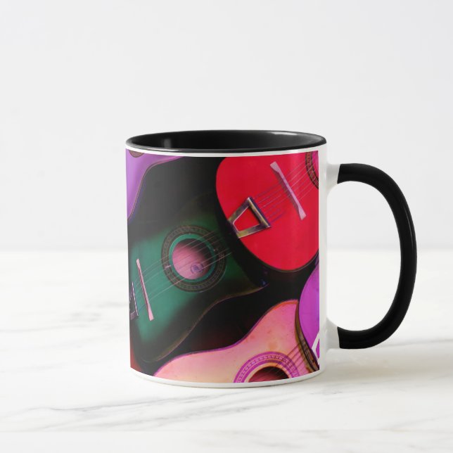 Colorful Guitars Mug (Right)