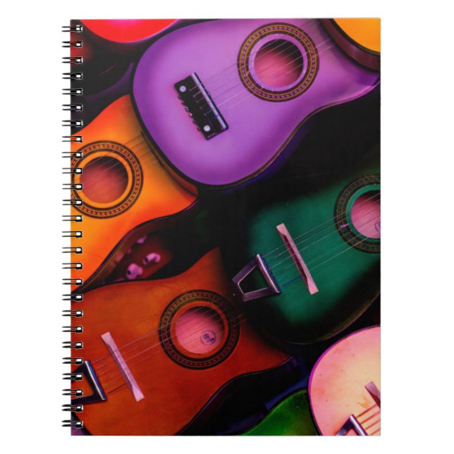 Colorful Guitars Notebook (Front)