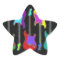 Colorful Guitars Star Sticker