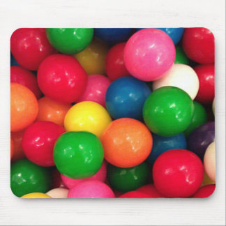 Colorful Gum Ball Candy Mouse Pad