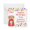 Colorful Gumballs Personalized Gift Enclosure Card
