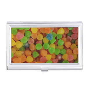 Colorful Gumdrops Candy Business Card Case