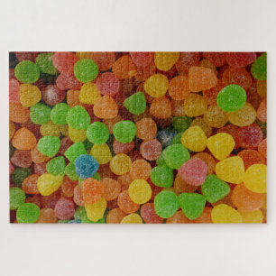 Colorful Gumdrops Candy Jigsaw Puzzle