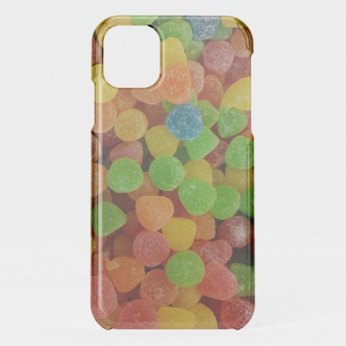 Colorful Gumdrops Candy Quirky iPhone 11 Case