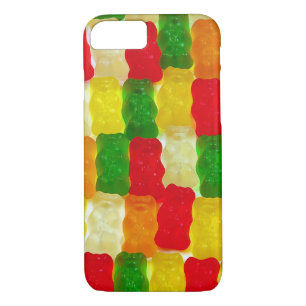 Colorful gummi bear candy iPhone 8/7 case