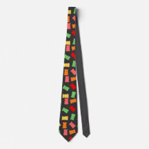 Colorful Gummy Bear Pattern