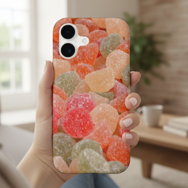Colorful Gummy Candy - Sugary Jelly Sweets iPhone Case (Creator Uploaded)
