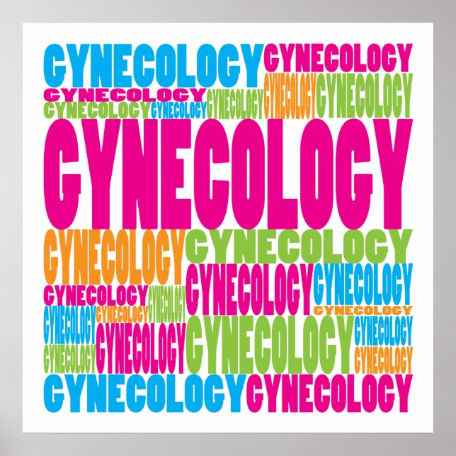 Colorful Gynecology Poster (Front)