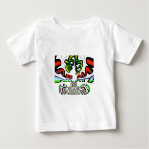 Colorful Hakuna Matata Graffiti Art Print Baby T-Shirt