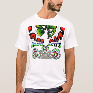 Colorful Hakuna Matata Graffiti Art Print T-Shirt