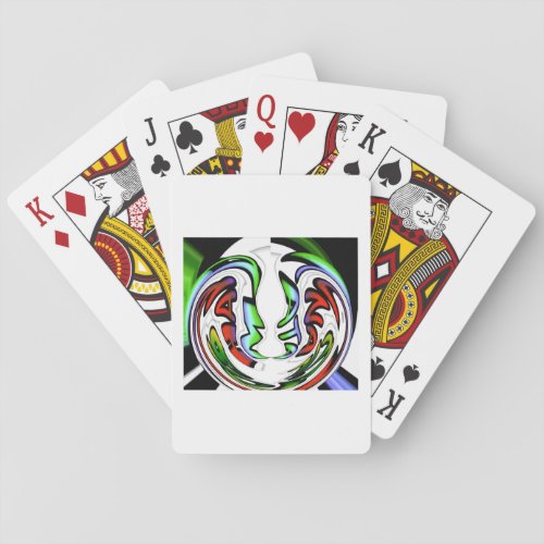 Colorful Hakuna Matata Have a Nice Day Colorful  Poker Cards