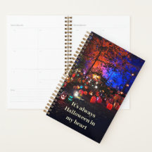 Colorful Halloween Pumpkins Planner