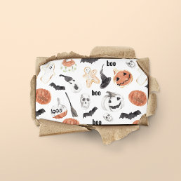 Colorful Halloween Scary Pattern |Happy Halloween Business Card
