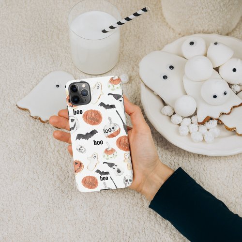 Colorful Halloween Scary Pattern Happy Halloween  iPhone 11Pro Max Case