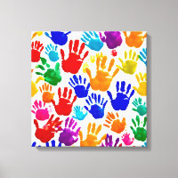 Colorful HandPrint