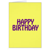 Colorful Happy Birthday (Front)