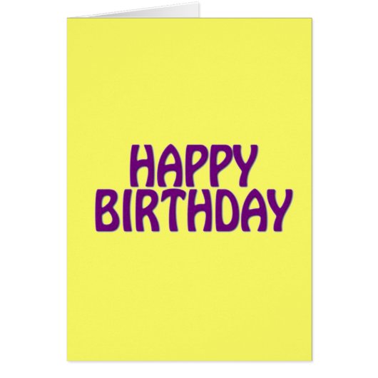 Colorful Happy Birthday Cards (Front)