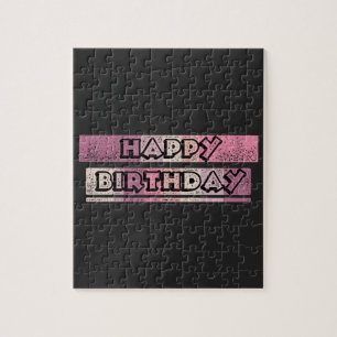 colorful happy birthday jigsaw puzzle