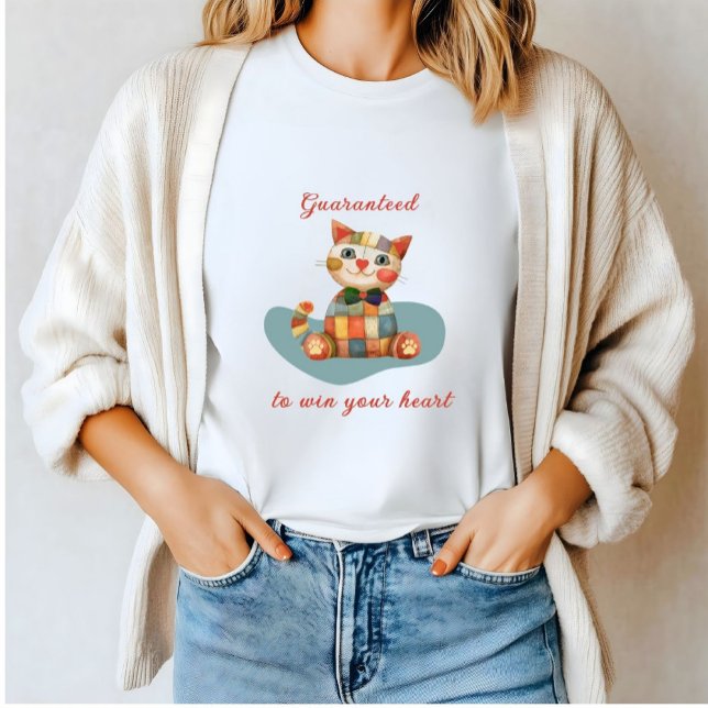 Colorful Happy Cat Conversation Starter T-Shirt (Creator Uploaded)