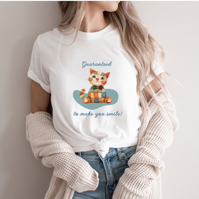 Colorful Happy Cat Conversation Starter  T-Shirt (Creator Uploaded)