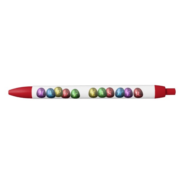 Colorful Happy Easter Eggs Pen (Front)