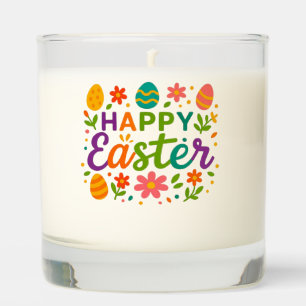Colorful Happy Easter Scented Candle