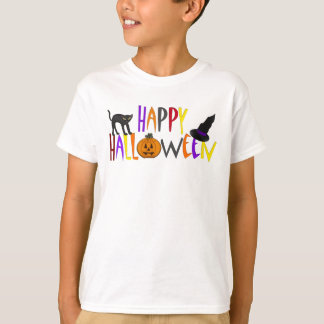 Colorful Happy Halloween T-Shirt