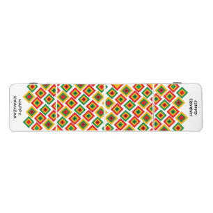 Colorful HAPPY KWANZAA Beer Pong Table