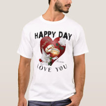 "Colorful HappyDay Graphic – Fun & Bold T-Shirt Pr