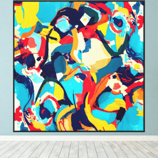 Colorful Harmony Canvas Print