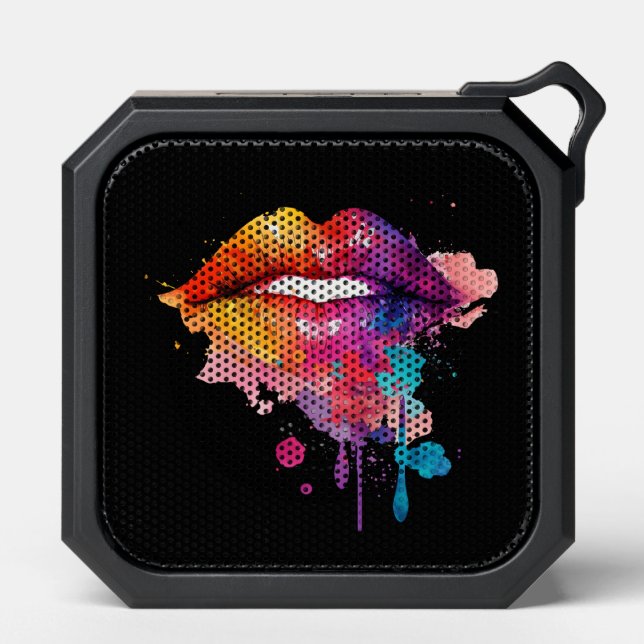 Colorful Harmony: Splash of Music Bluetooth Speaker (Front)