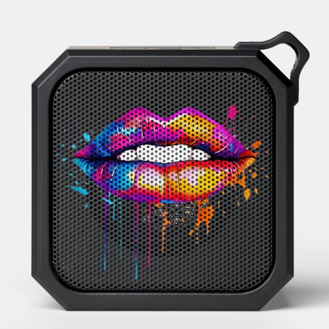 Colorful Harmony: Splash of Music Bluetooth Speaker (Front)