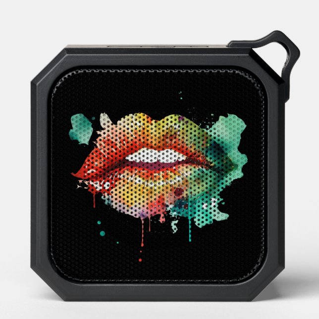 Colorful Harmony: Splash of Music Bluetooth Speaker (Front)