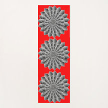 Colorful Harmony: Yoga Mat Art Design"