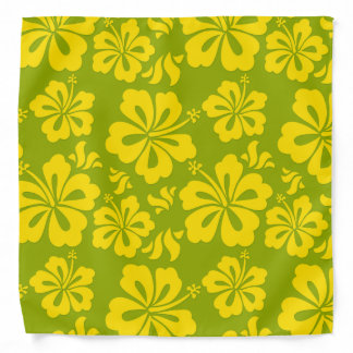 colorful Hawaiian bandana
