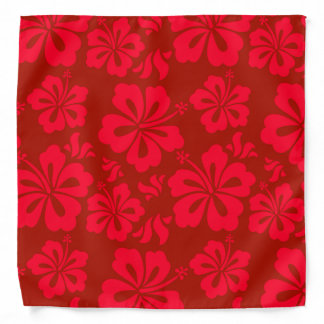 colorful Hawaiian bandana