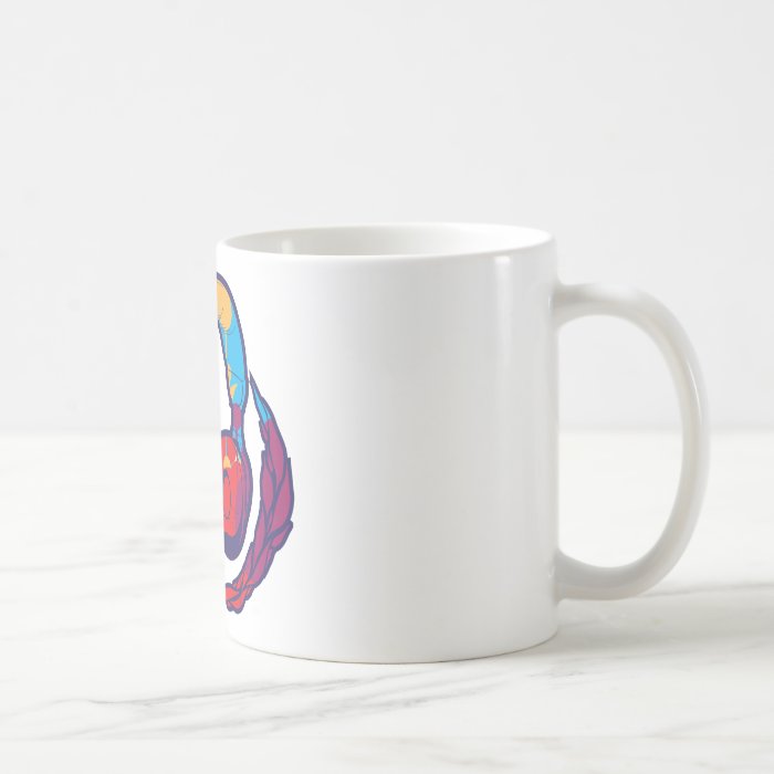 Colorful Headphones Coffee Mug