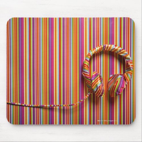 Colorful Headphones Mouse Pad