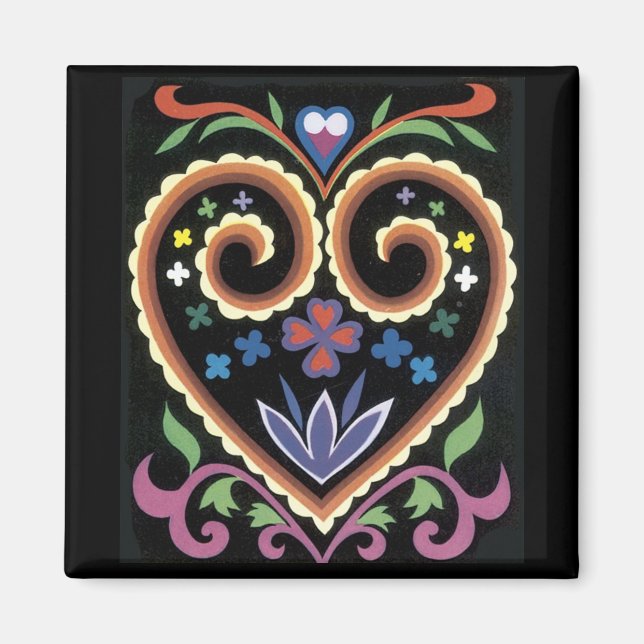 Colorful Heart - Magnet (Front)