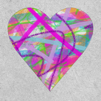 Colorful Heart Patch