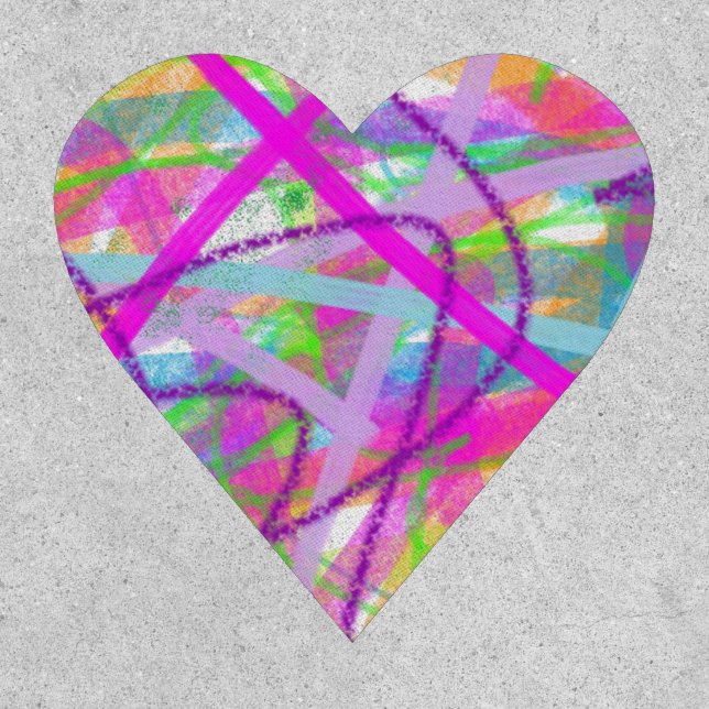 Colorful Heart Patch (Front)