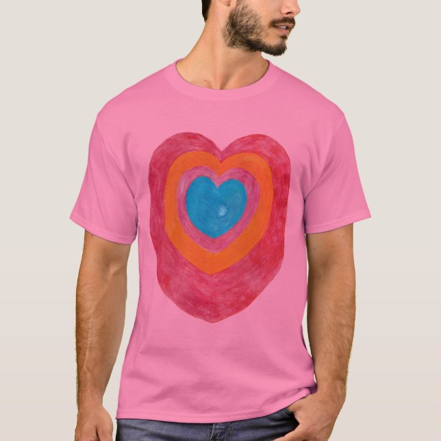 Colorful Heart Shirt (Front)