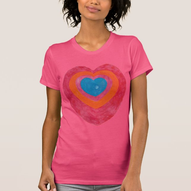 Colorful Heart Shirt (Front)