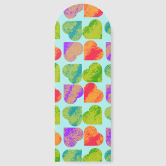 Colorful Heart Tessellation Psychedelic Pop Art  Bookmarks